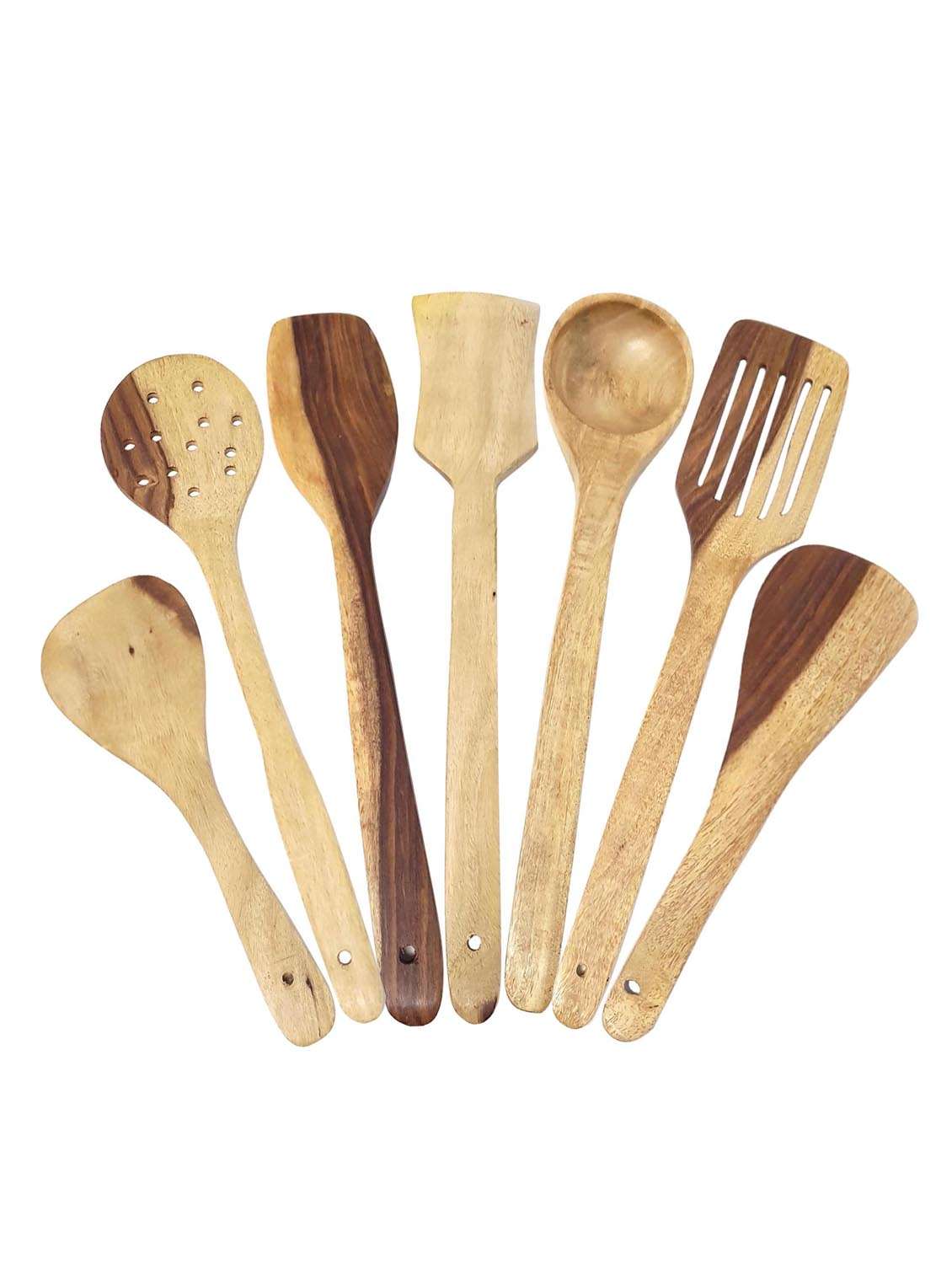 Buzykart® Wooden Kitchen Tool Set