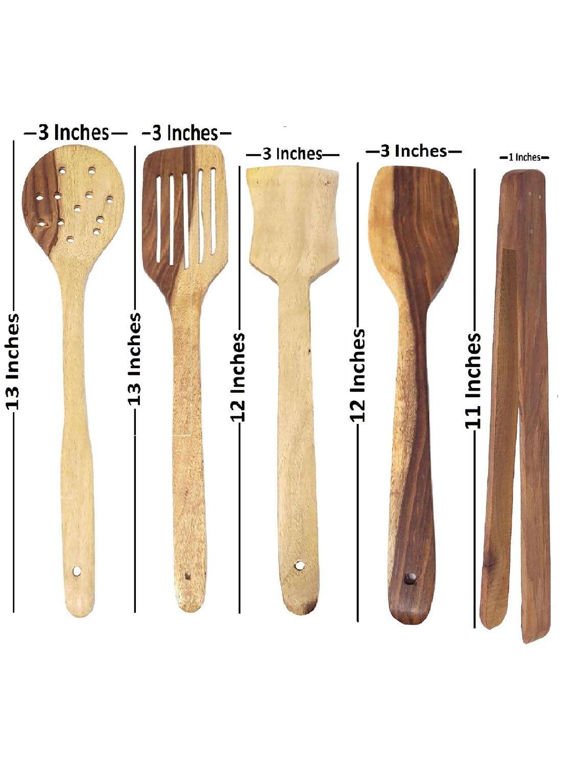 Buzykart® Wooden Kitchen Tool Set