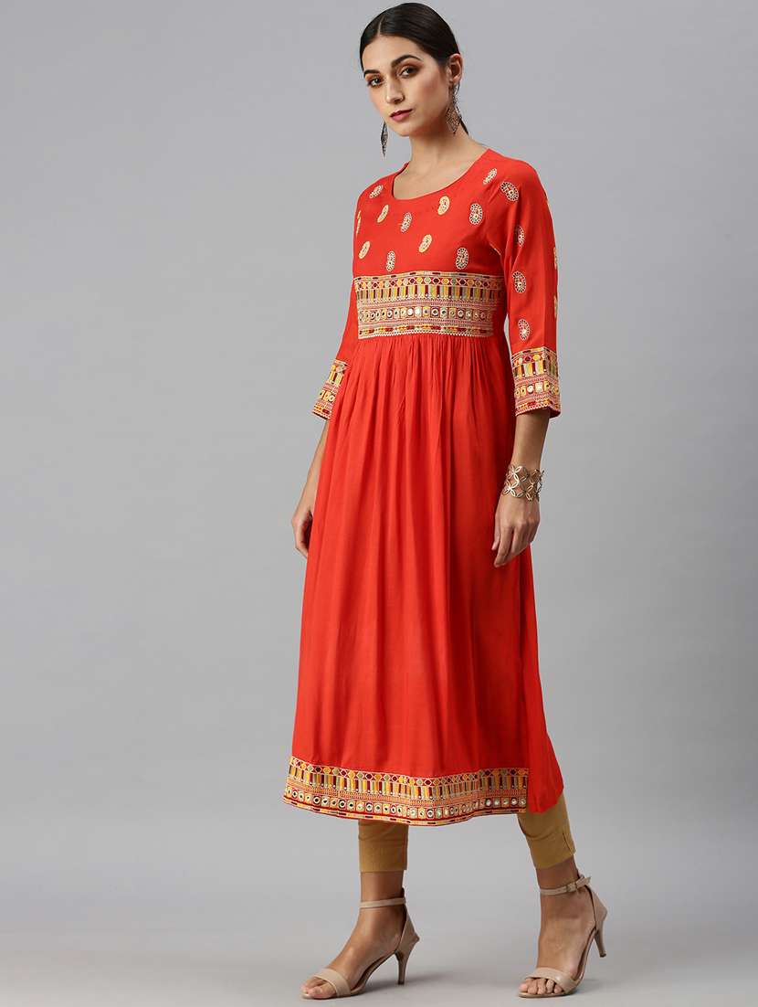 Women's Flared Kurta