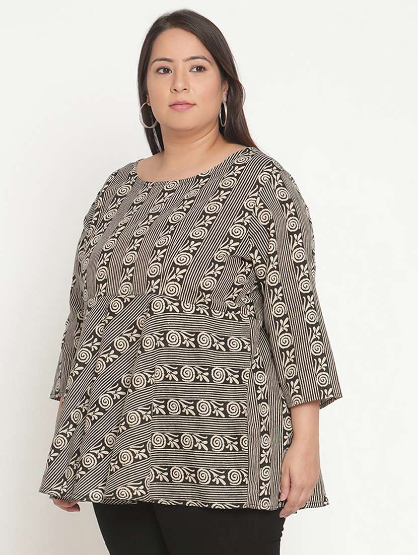 Women's Straight Round Neck Top