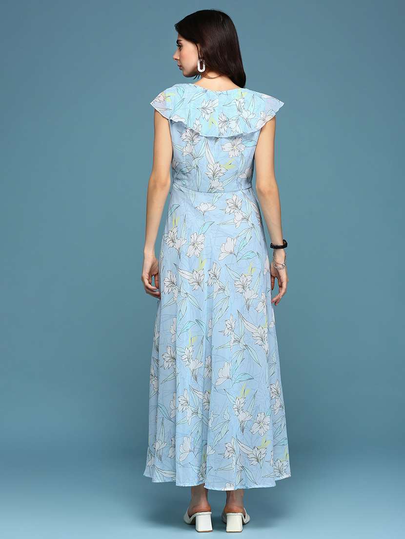 Women's Ruffle Floral Dress