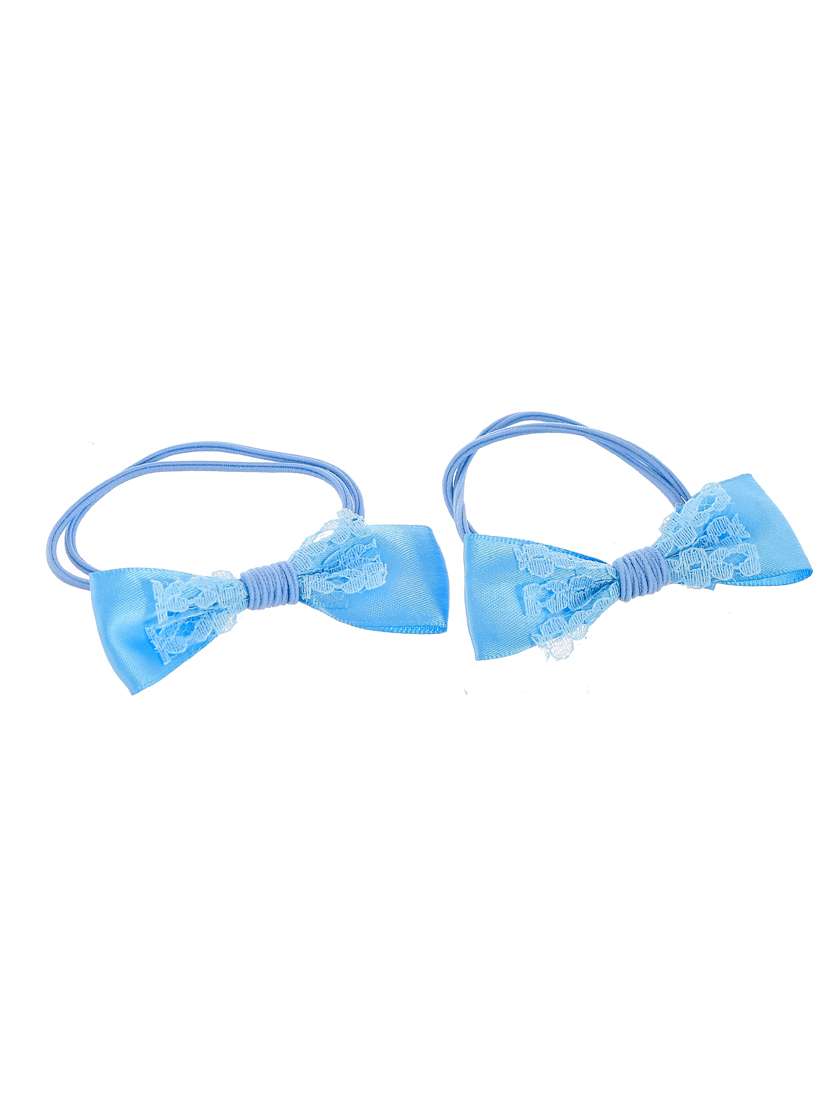 Set Of 10 Bow Ponytail Holder