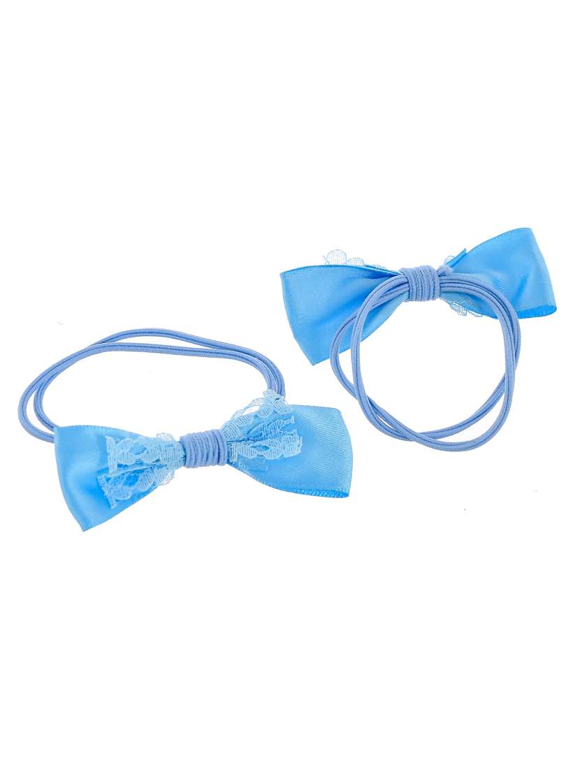 Set Of 10 Bow Ponytail Holder