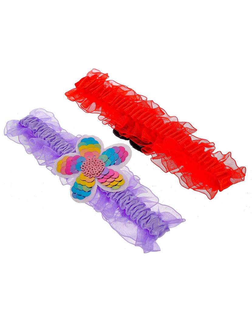 Set Of 3 Multi Color Hairband