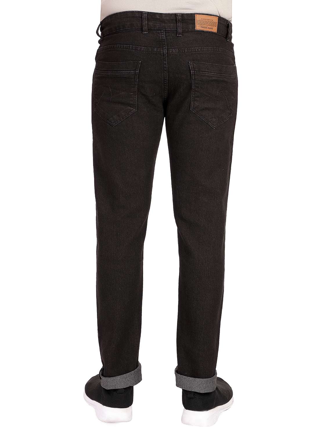 Mens Slim Fit Plain Jeans