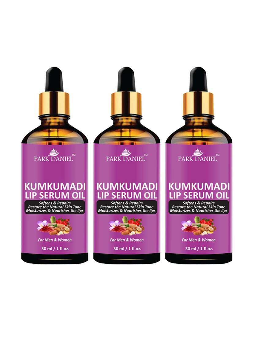Park Daniel Kumkumadi Lip Serum  3 Bottle Of 30 Ml(90 Ml)