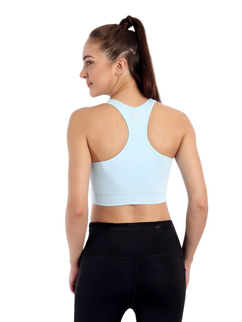 Racer Back Lightly Padded Sports Bra