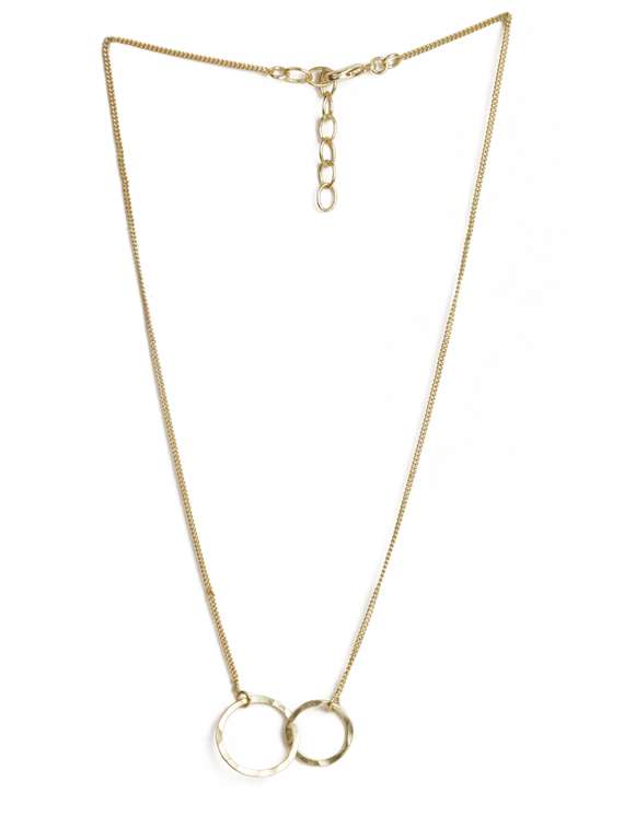 Precious Pendant Gold Necklace