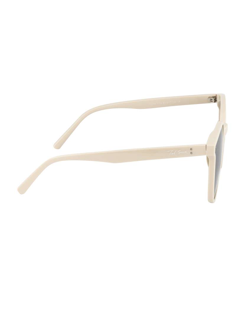 Anny Round In Grey Sunglasses 