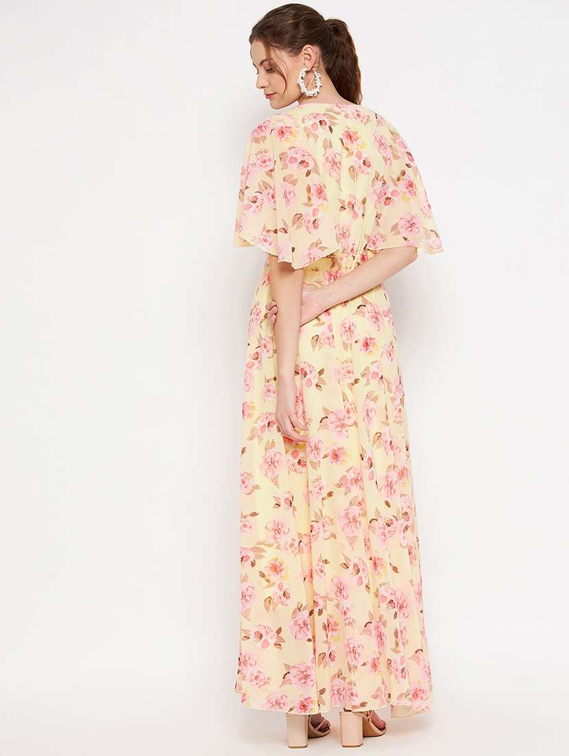 Women's Fit & Flare Floral Dress