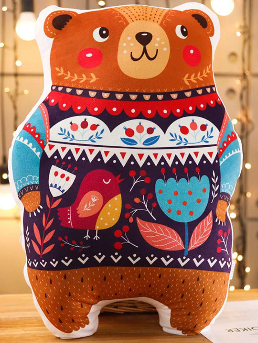 Crazy Corner Cartoon Shaped Pillow For Kids