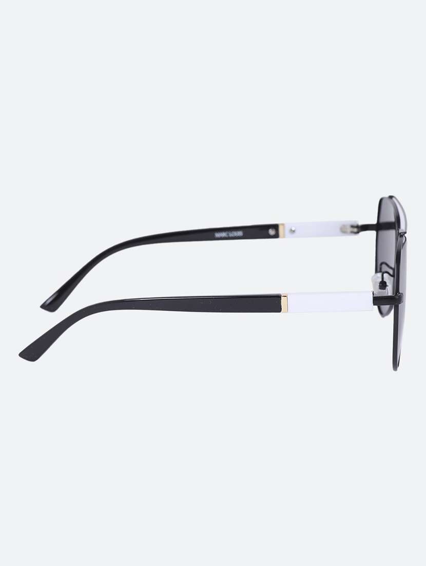 Men Grey Aviator Sunglasses