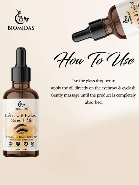 100% Pure Eyebrow & Eyelash Growth Oil 120ml