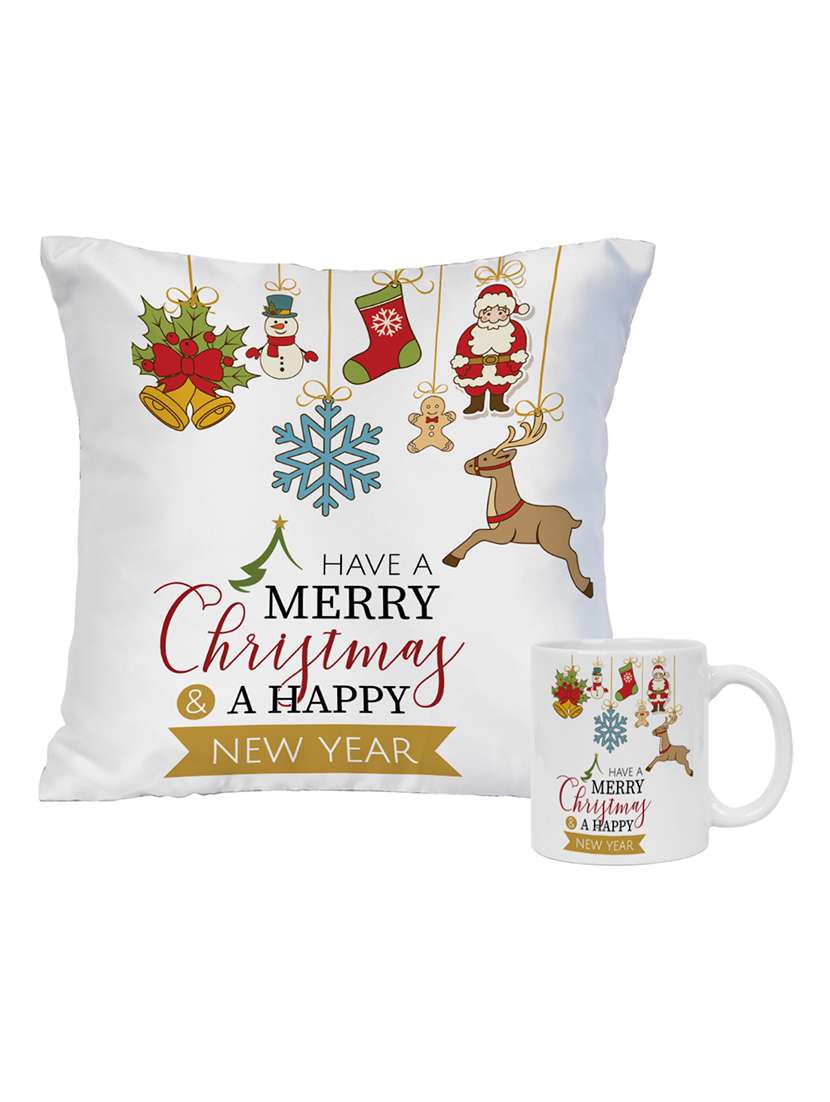 Christmas Cushion Mug Combo