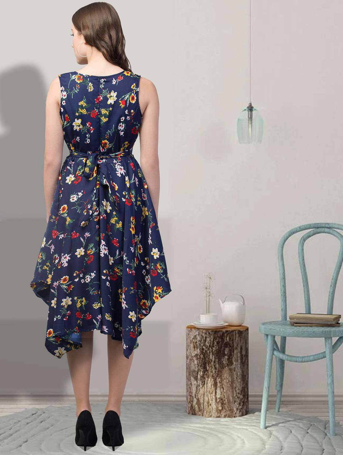 Women's  Floral Dress