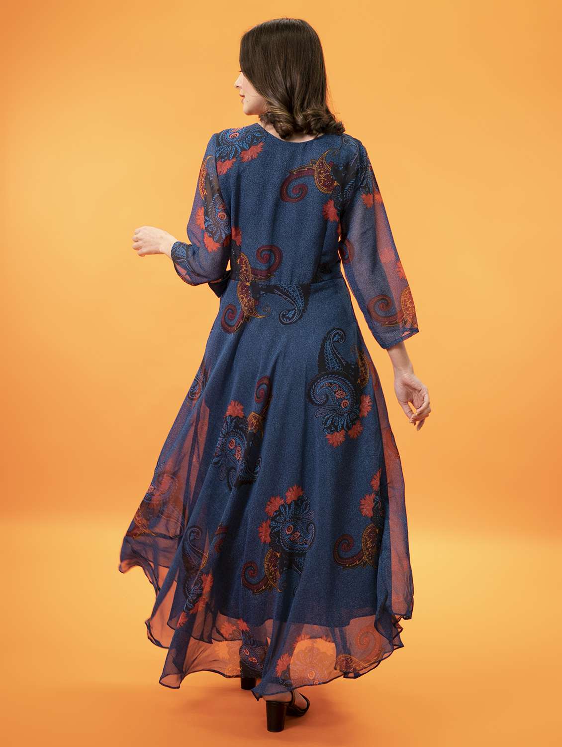 Women's Fit & Flare Floral Dress