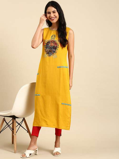 Embroidered Kurtas