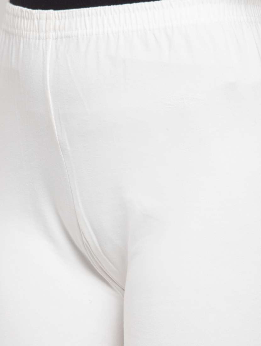 Mid Rise Solid Legging