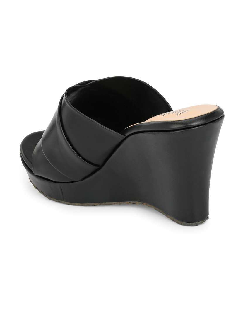 Women Solid Platform Wedges