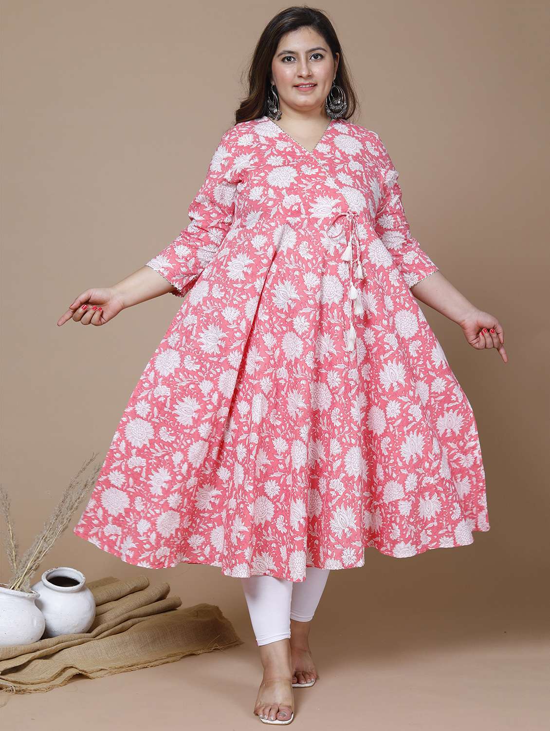 Women's Angrakha Kurta