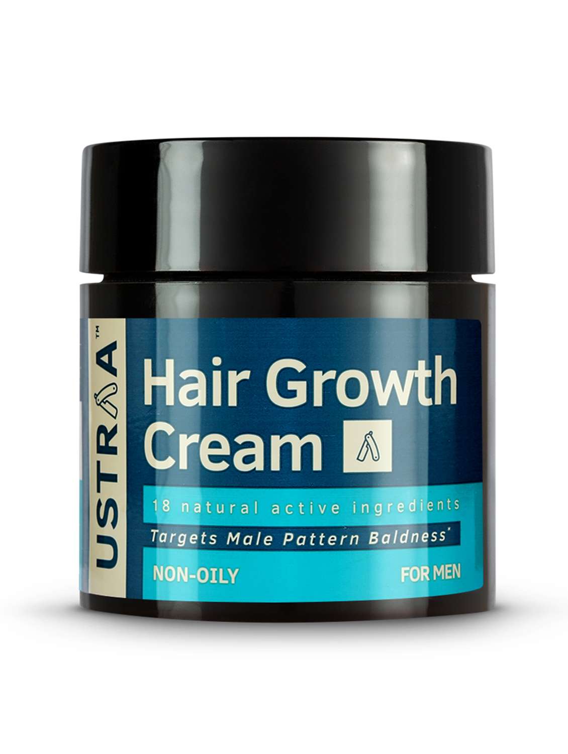 Ustraa Hair Growth Kit (Anti Hairfall Shampoo 250ml, Hair Growth Vitalizer & Cream)