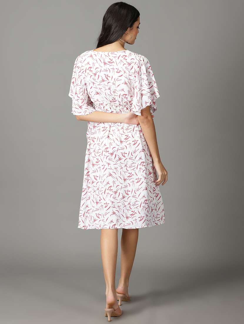 Women's Wrap Floral Dress