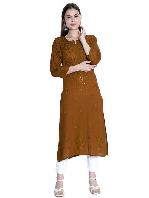 brown