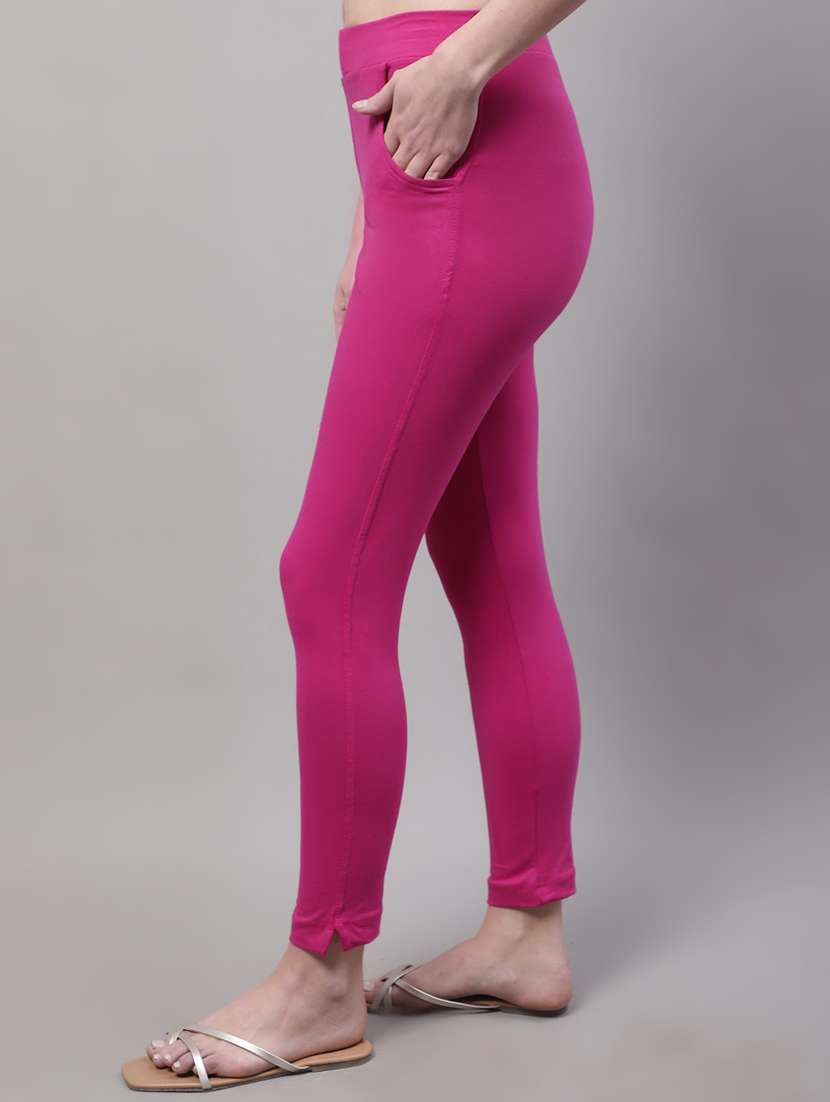 High Rise Solid Jegging