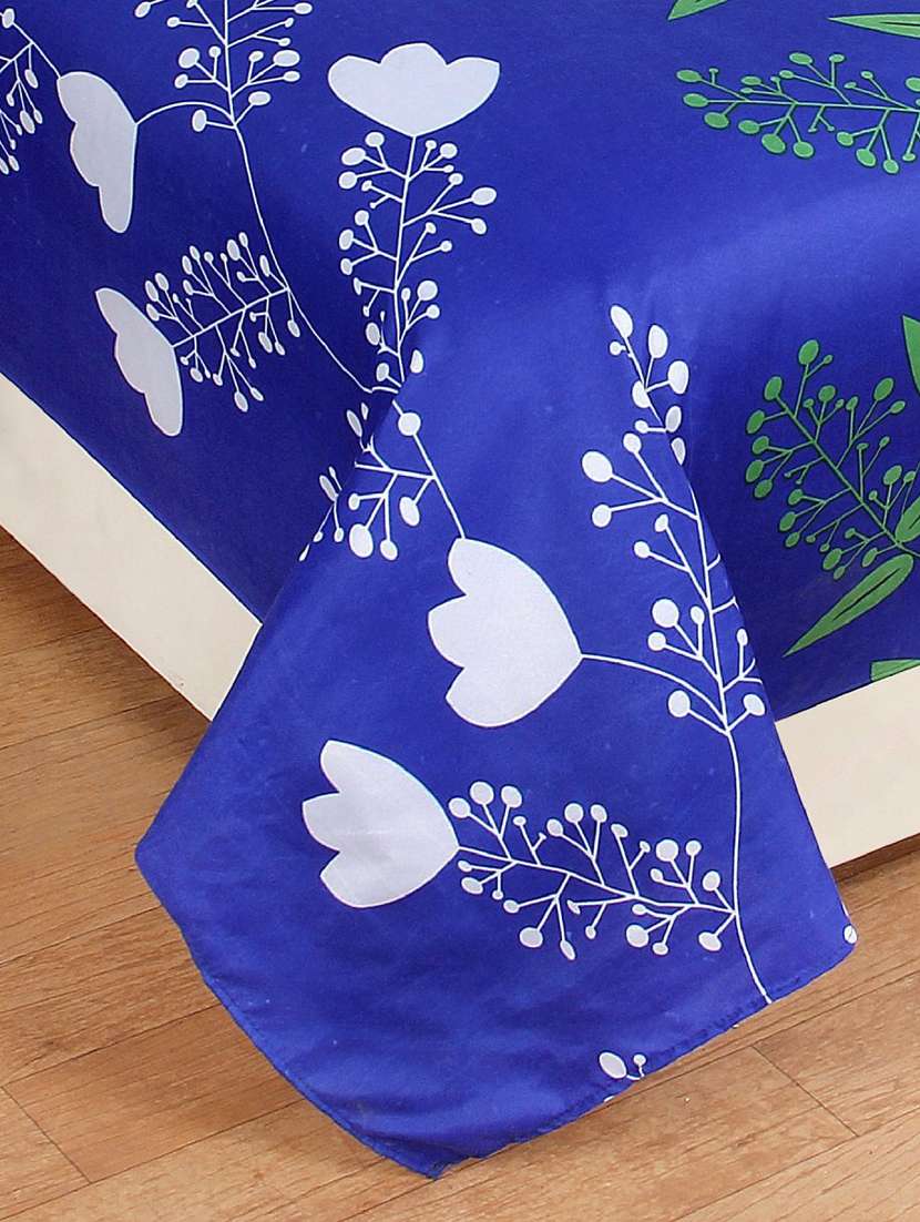Printed Bed Sheet With Pillow Cover