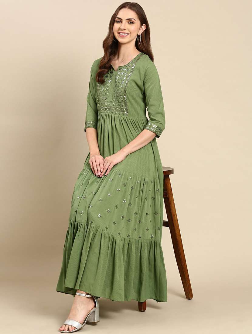 Women's Tiered Kurta