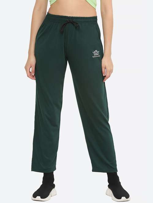 Green Solid Jogger