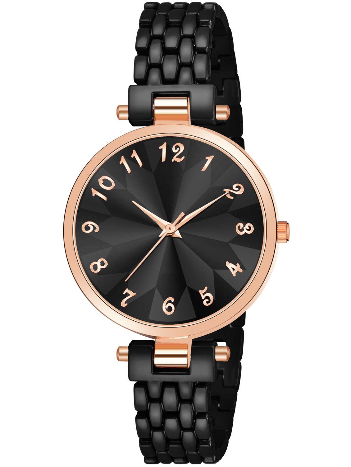 Lorenz Classic Black Analogue Women's Wrist Watch 