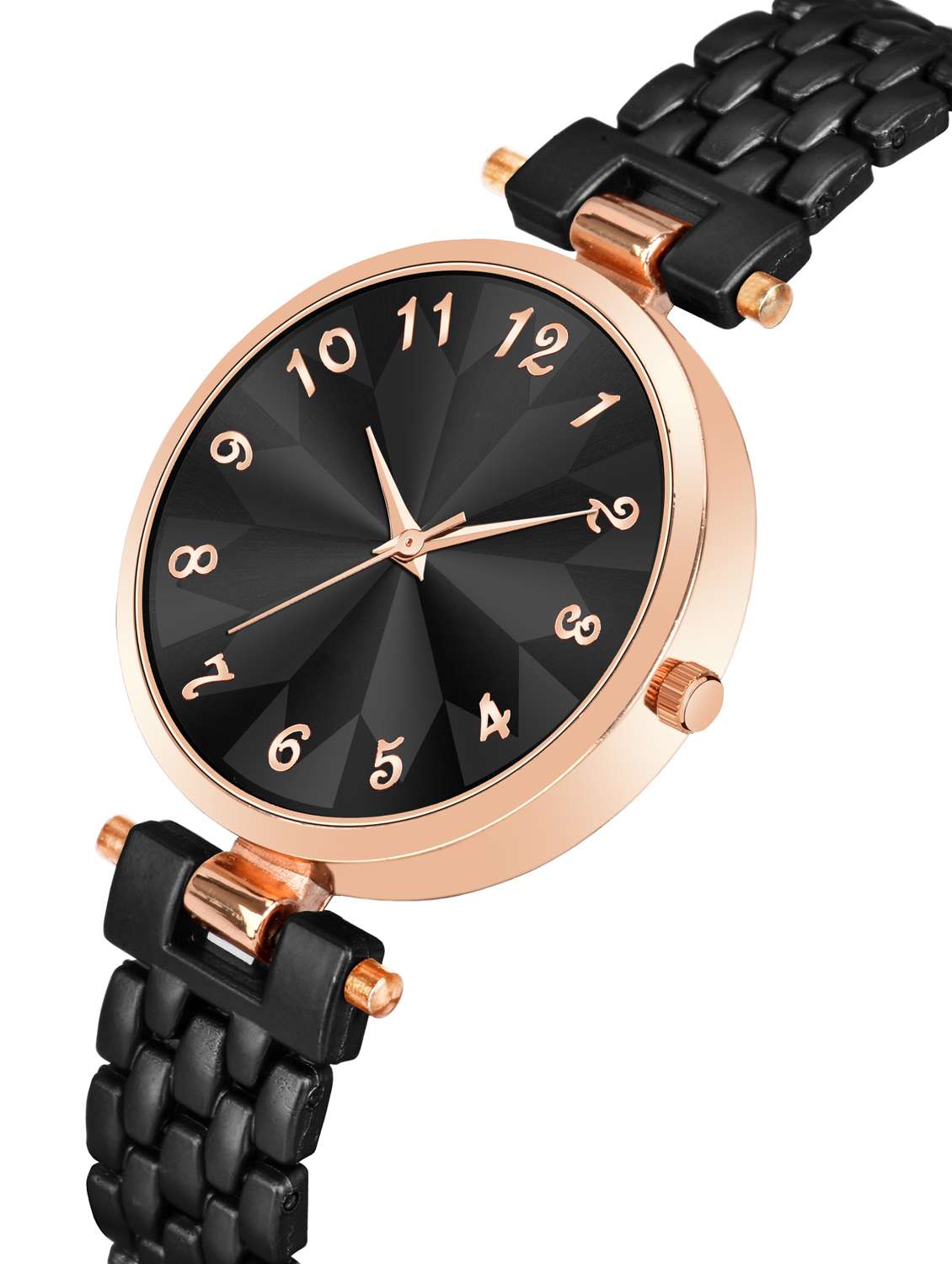 Lorenz Classic Black Analogue Women's Wrist Watch 