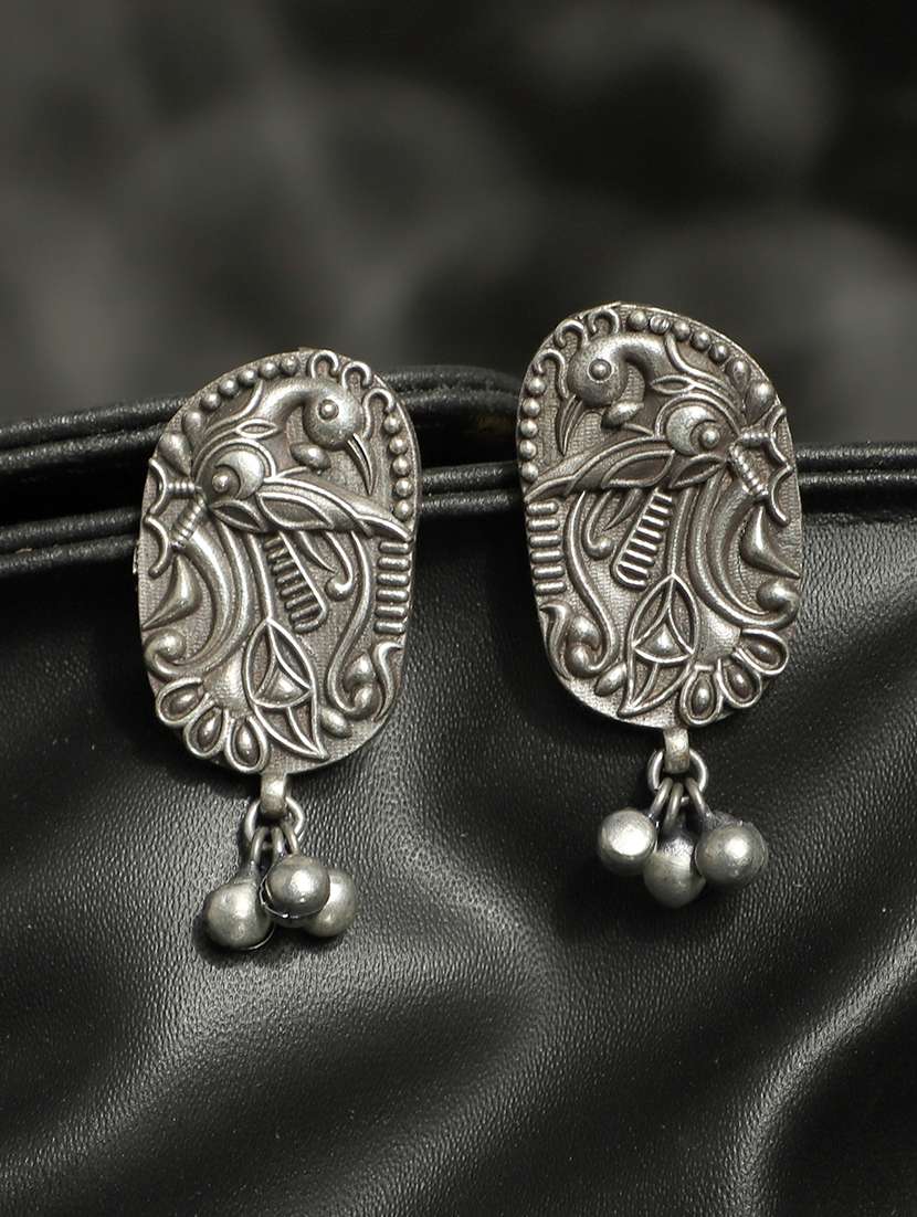 Silver Brass Earring