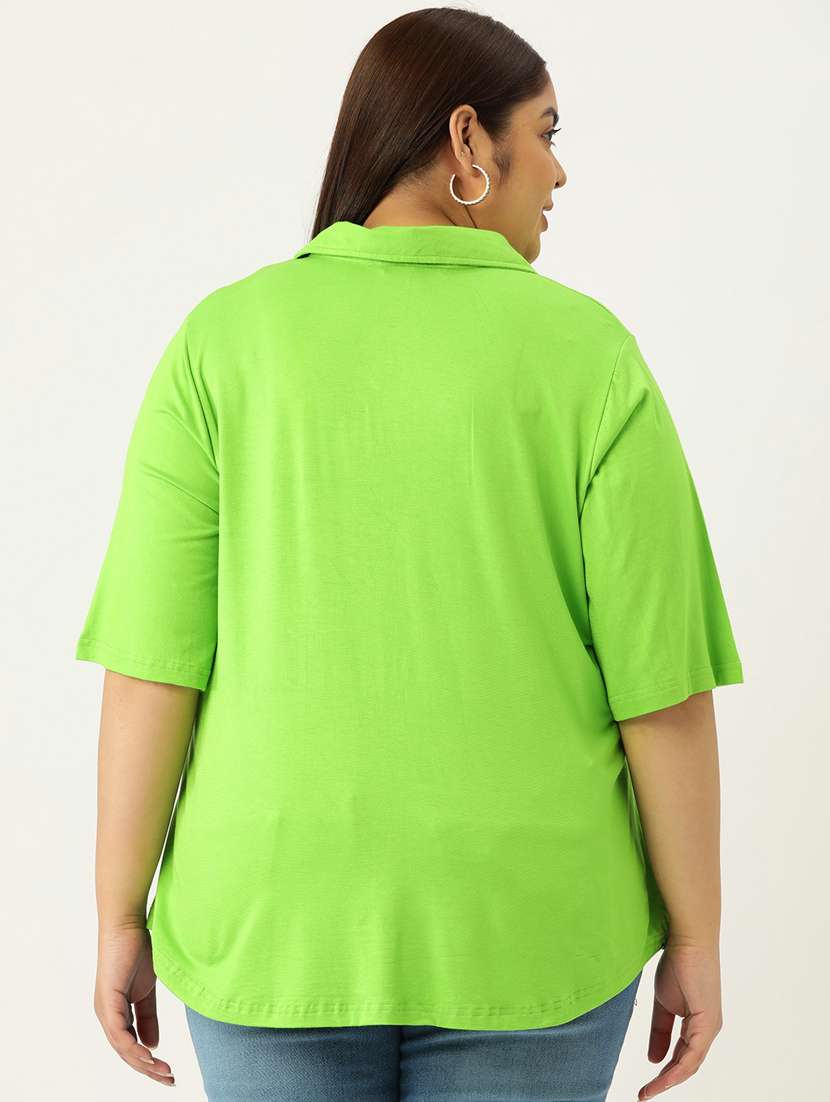 Women's A Line Collared Top