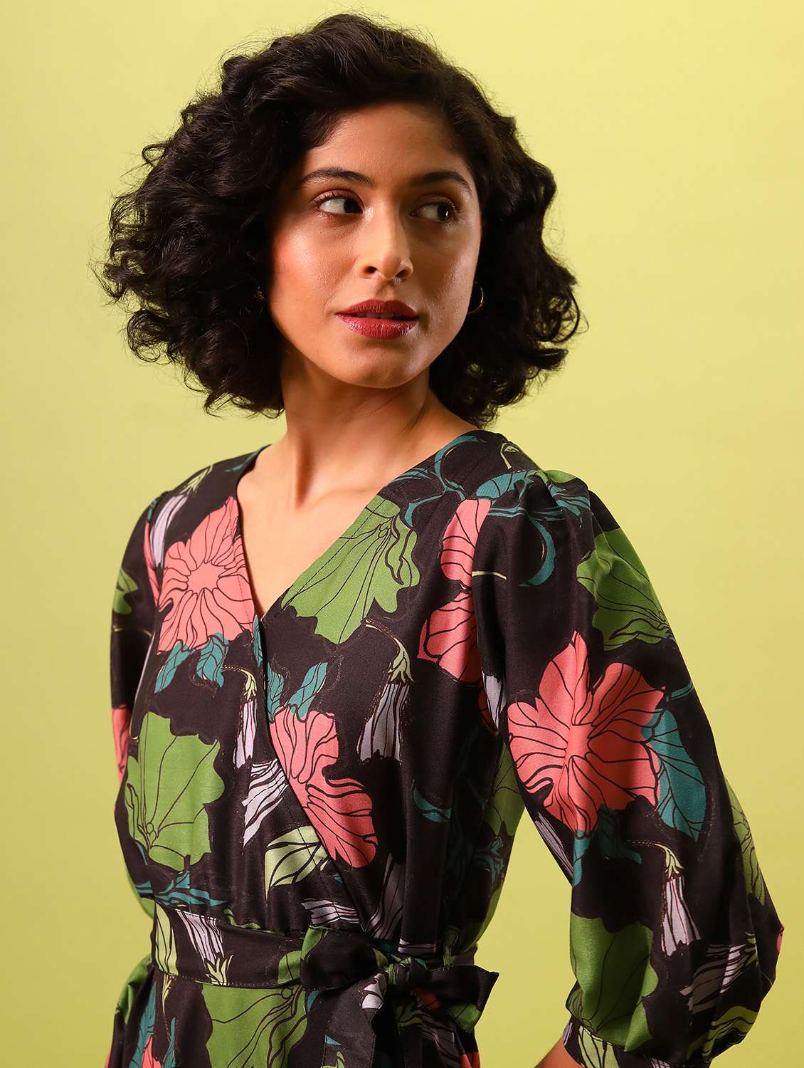 Women's Fit & Flare Floral Dress