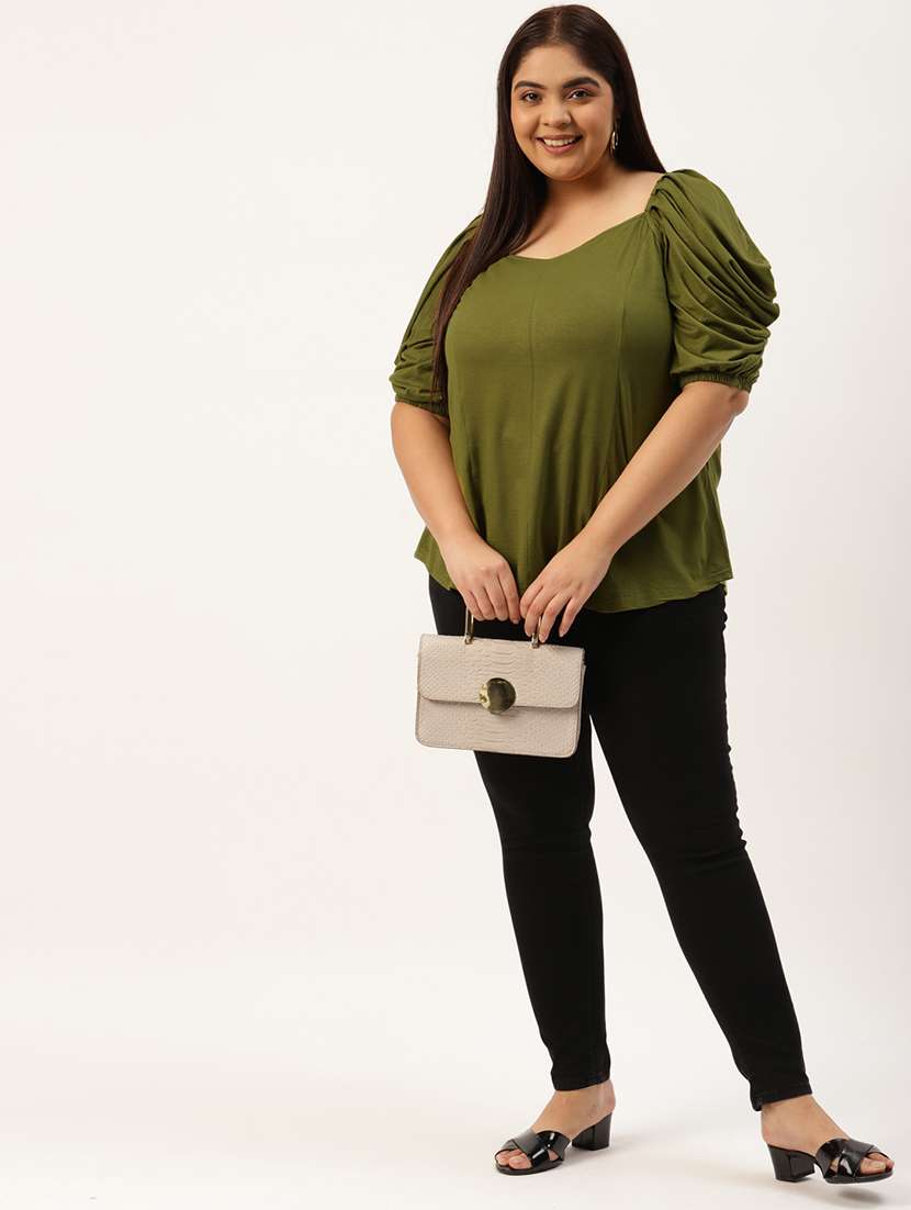 Women's Straight Sweetheart Neck Top