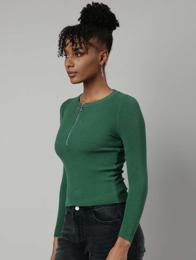 Women's Solid Color Regular Top