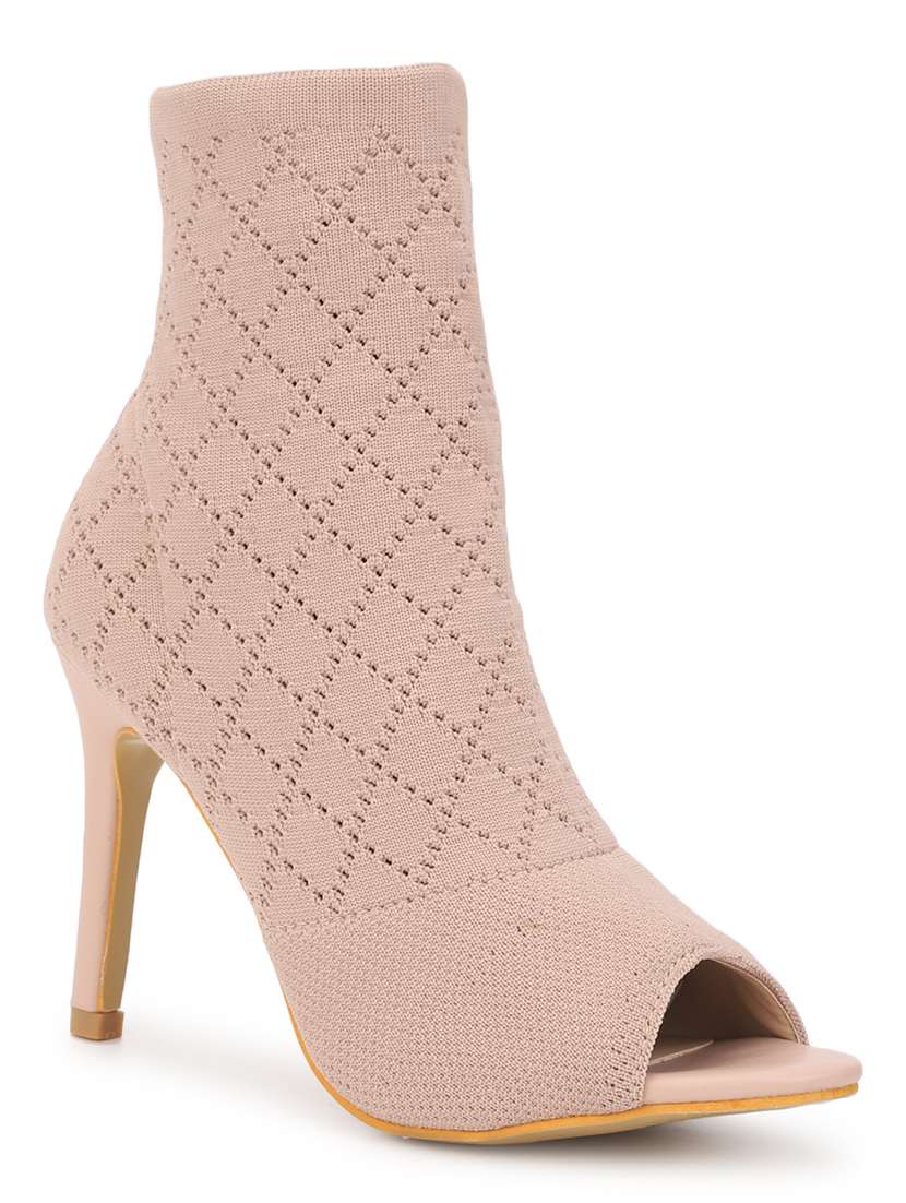 Women Solid Pencil Heel Sandal