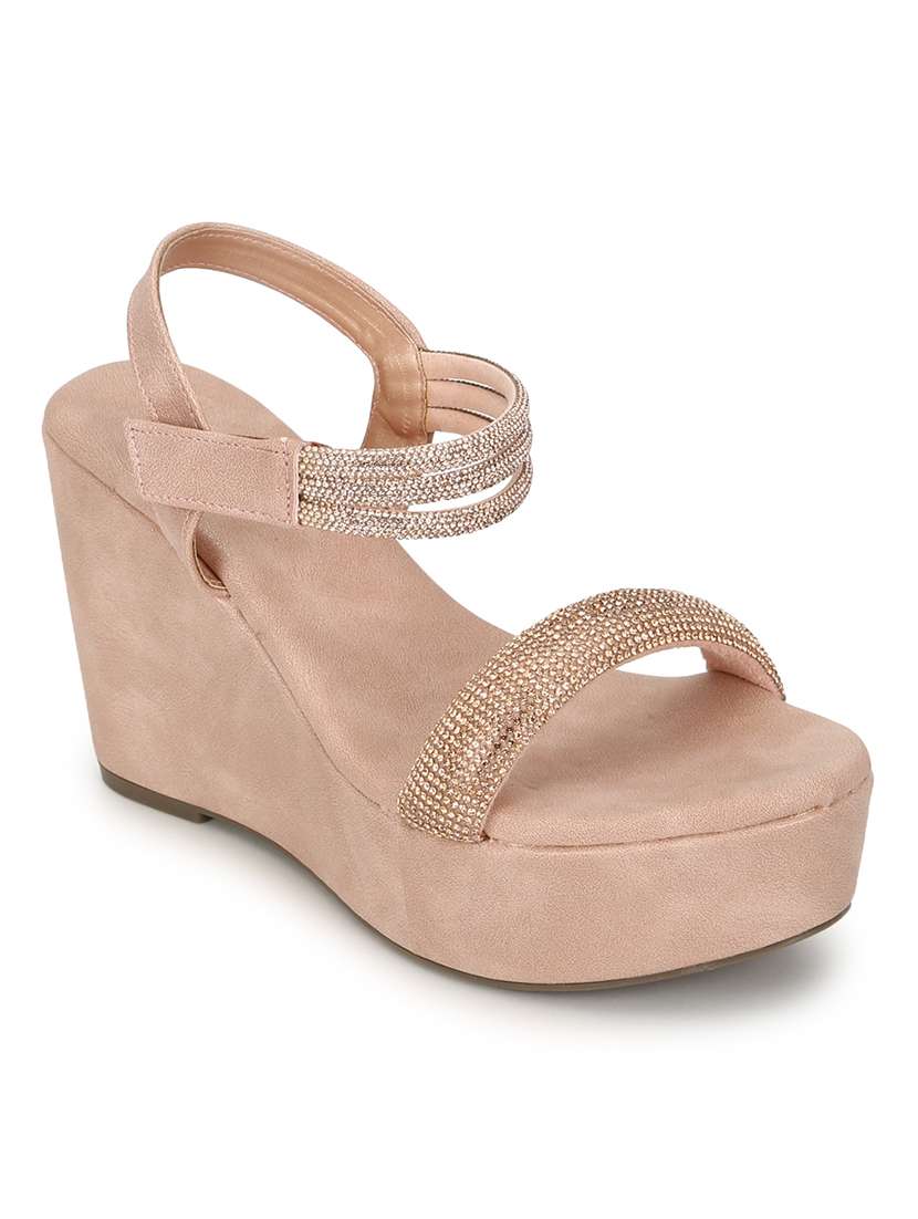 Women Ankle Strap Wedge