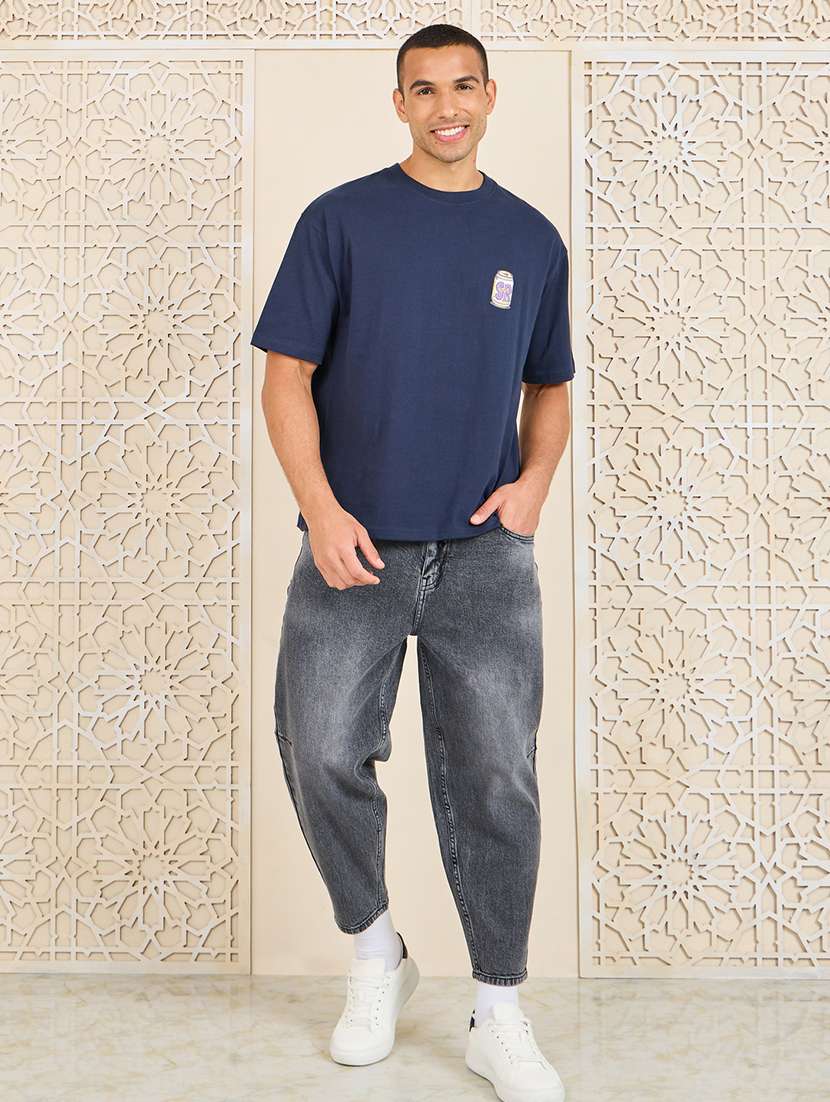 Men Mid Rise Plain Jeans