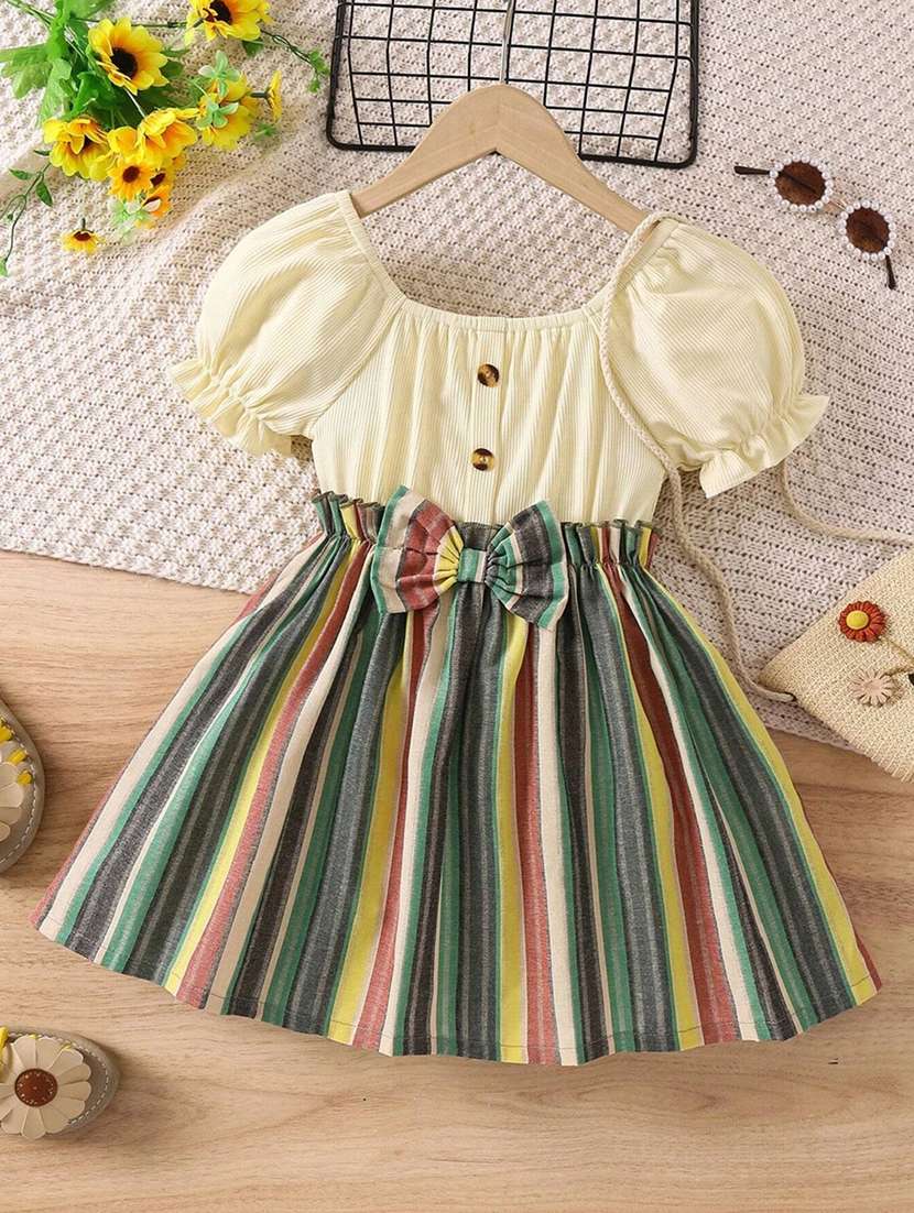 Multi Polyester Frock