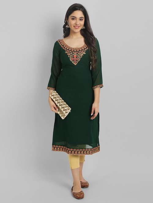 Embroidered Kurtas