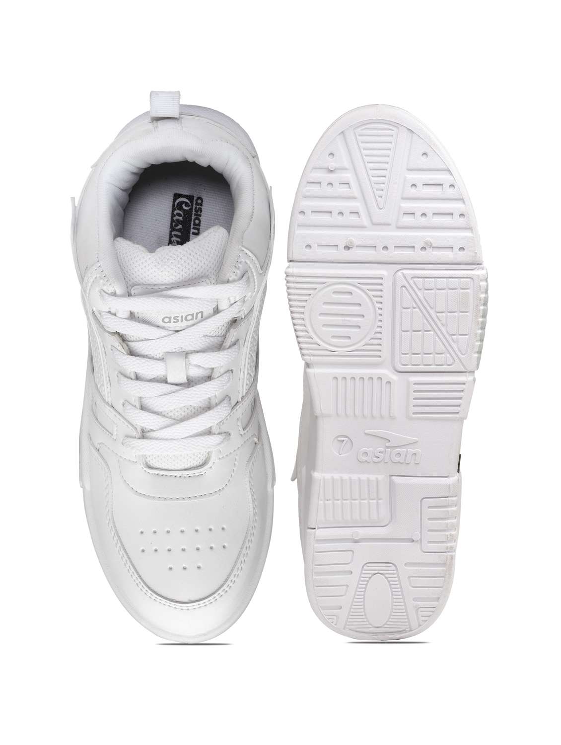 Men Solid Lace Up Sneakers
