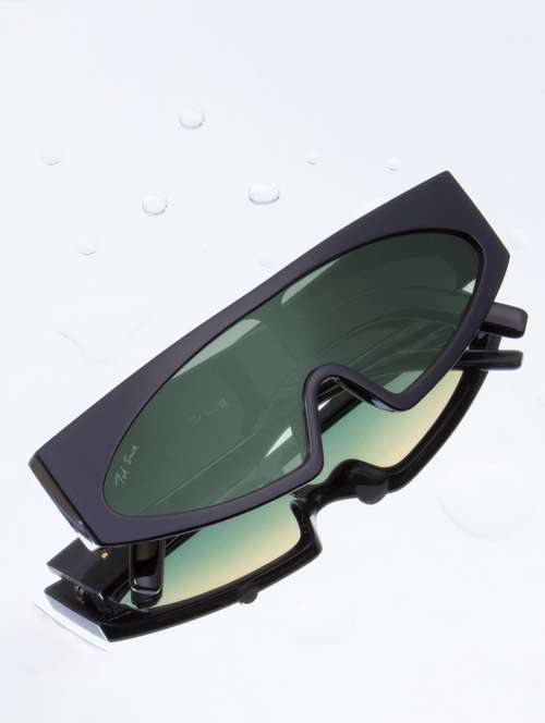 Ted Smith Full Rim Square Shape Branded Latest And Stylish Sunglasses | Polycarbonate Lens & 100 % Uv Protection | Men & Women
