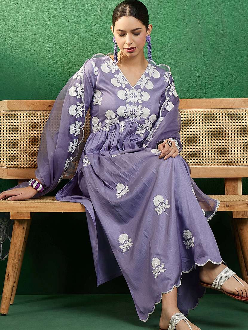 Women Kurta Pant Set With Dupatta