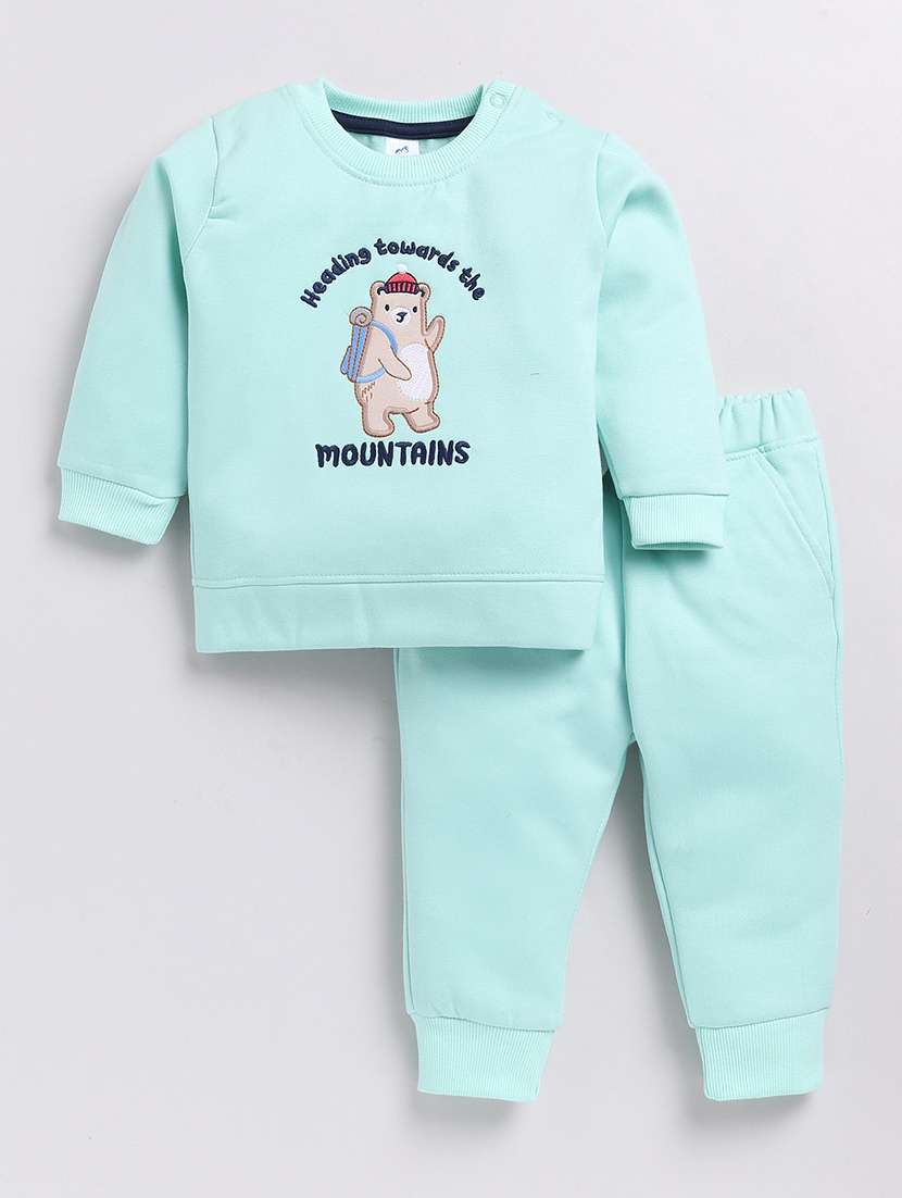 Boys Printed T Shirt & Jogger Set