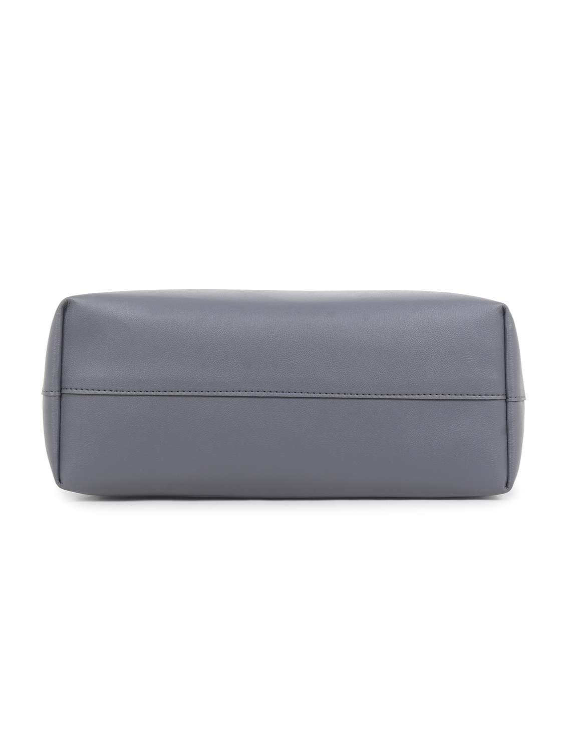 Women Solid Leatherette (Pu) Structured Tote