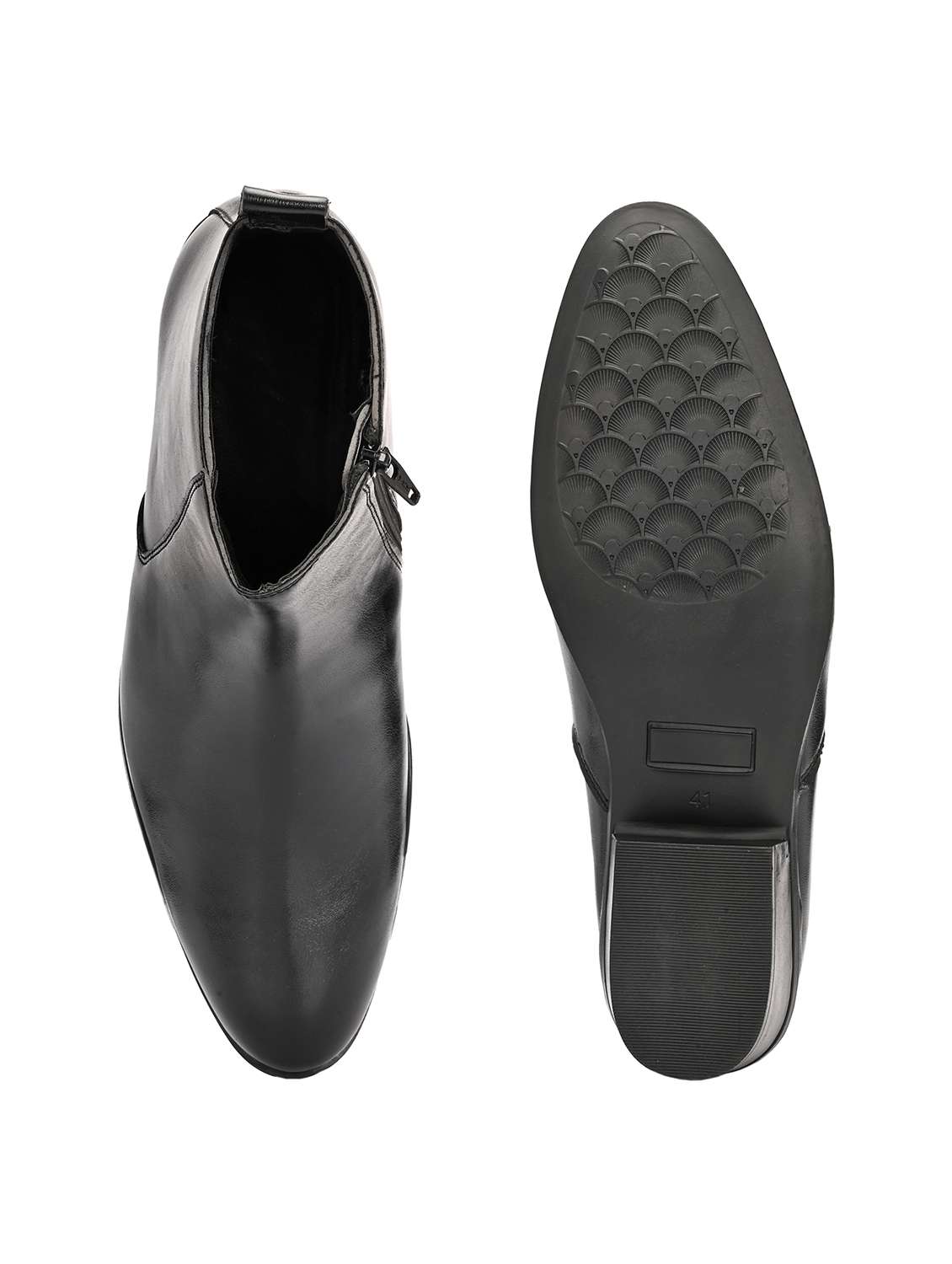 Men Solid Slip On Chelsea Boot - Image 6