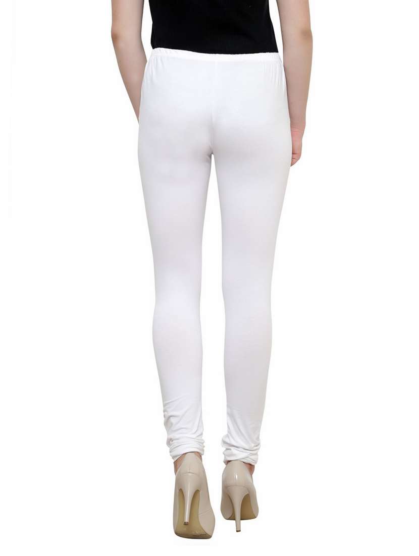 White Cotton, Lycra Legging